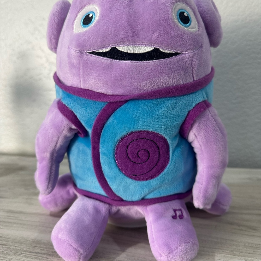 OFFICIAL DREAMWORKS HOME OH 9" PLUSH TOY FIGURE GIPSY moves dances